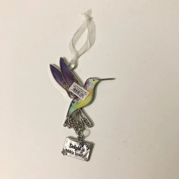 Ganz Hummingbird Ornament Delight  In Lifes Beauty - Picture 6 of 11